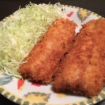 アジングで釣ったアジのアジフライ